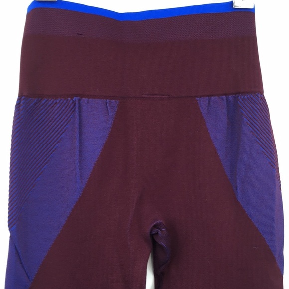 Pink Victoria's Secrets Leggings Womens Small‎ Burgundy Blue Cool And Comfy - Picture 5 of 12